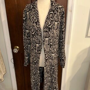 Snake Skin Pattern Light Feather Duster